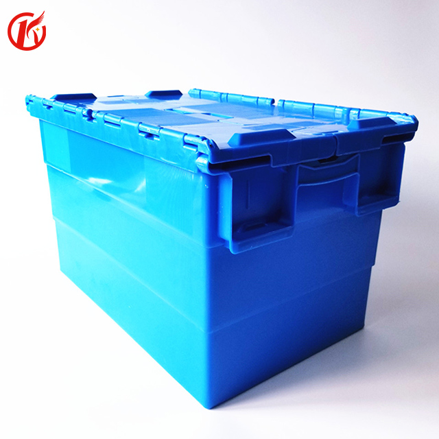 600 * 400 * 370 mm Alquiler de bolsas de plástico con tapa abatible